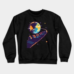 Spaceship Earth Crewneck Sweatshirt